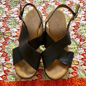 Clark’s healed sandals